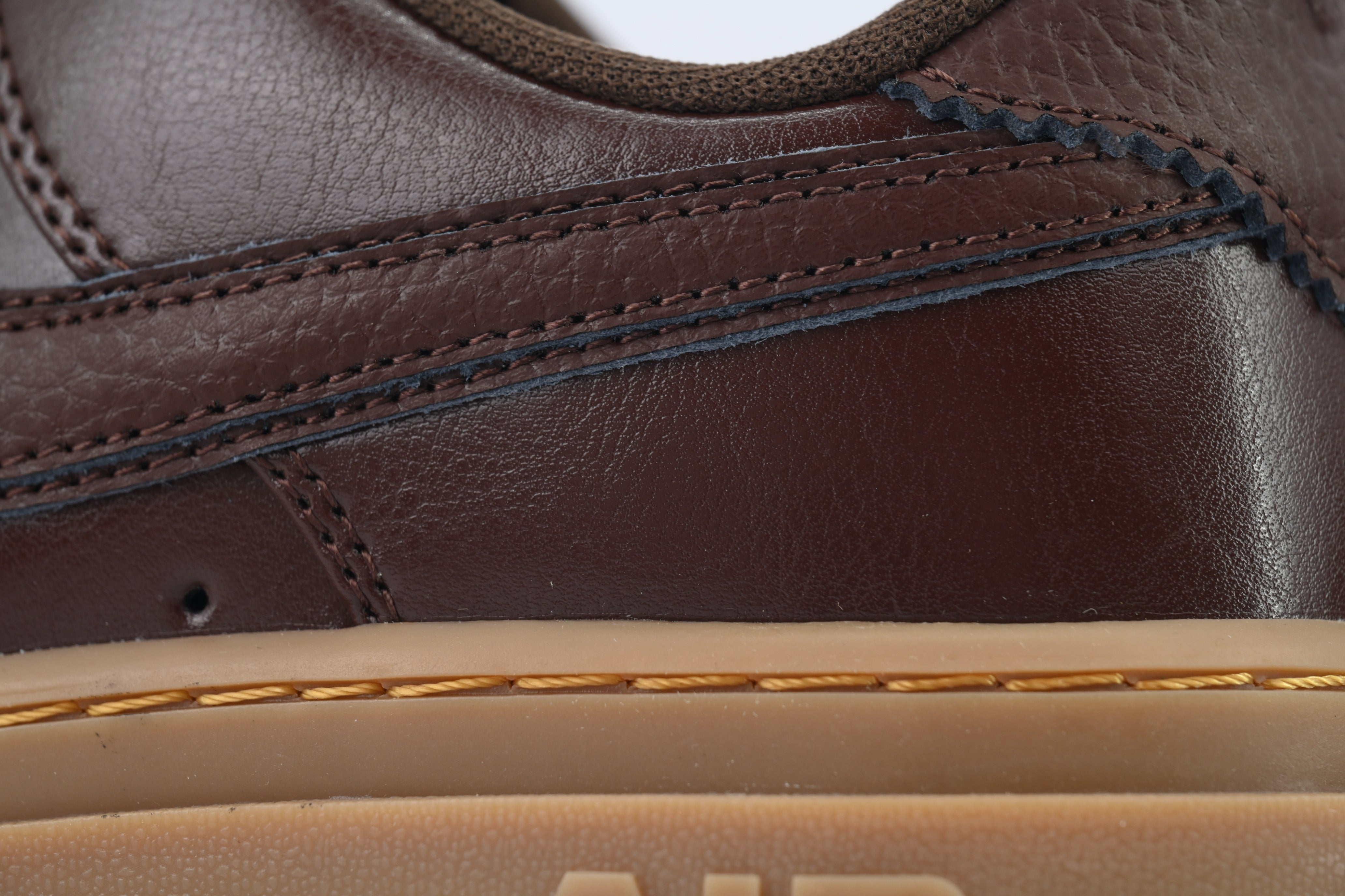 Nike Air Force 1 Low Luxe "Brown Basalt" Sneakers