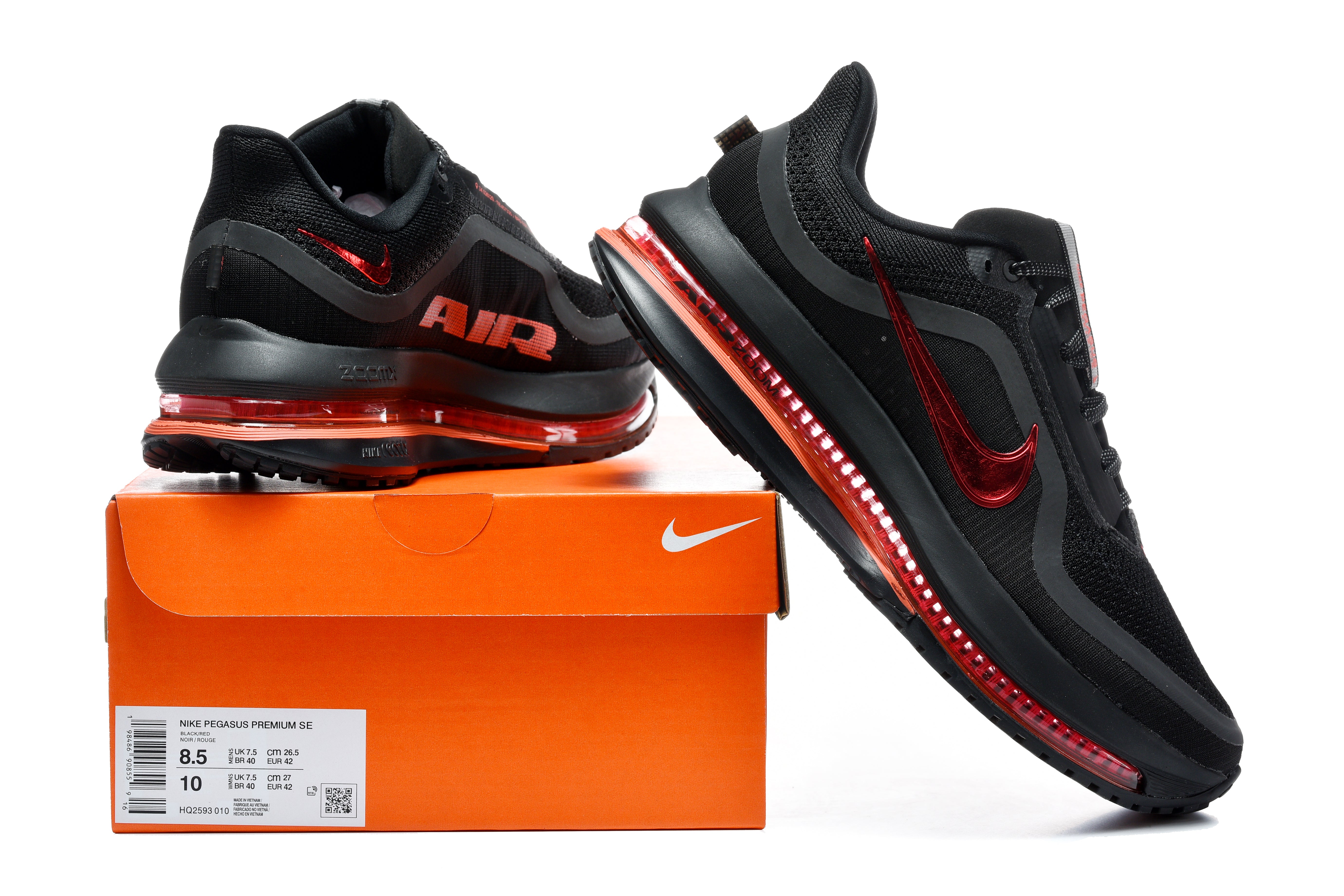 Nike Air Max Pegasus Wave (Unisex) - Black/Red