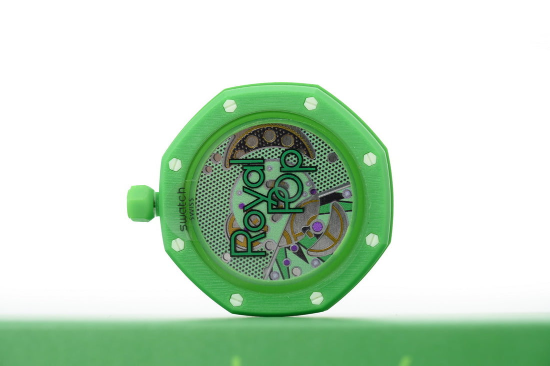 Swatch x Audemars Piguet Royal Pop "Green Eight" Watch