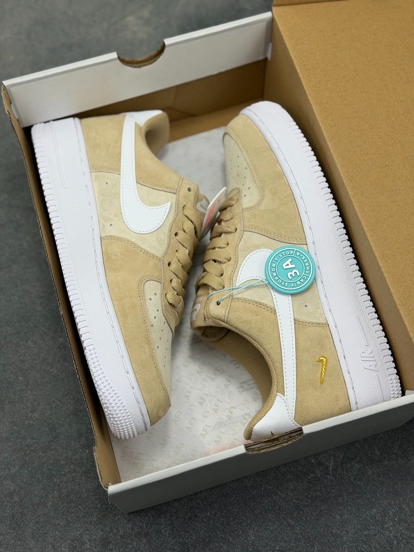 Nike Air Force 1 '07 Low "Wheat Suede"