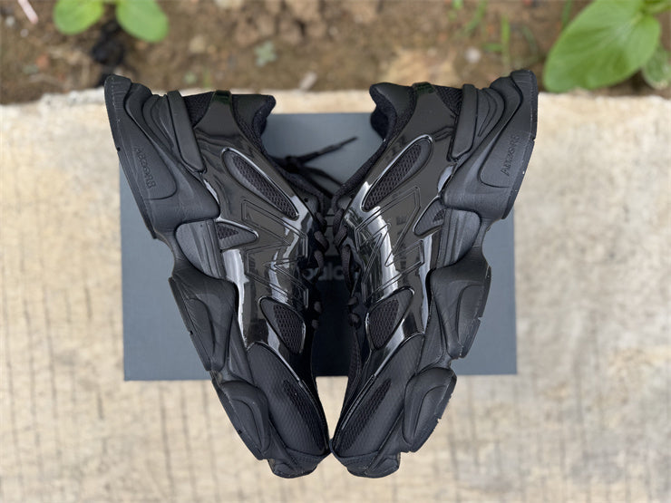New Balance 9060 "Triple Black Patent"
