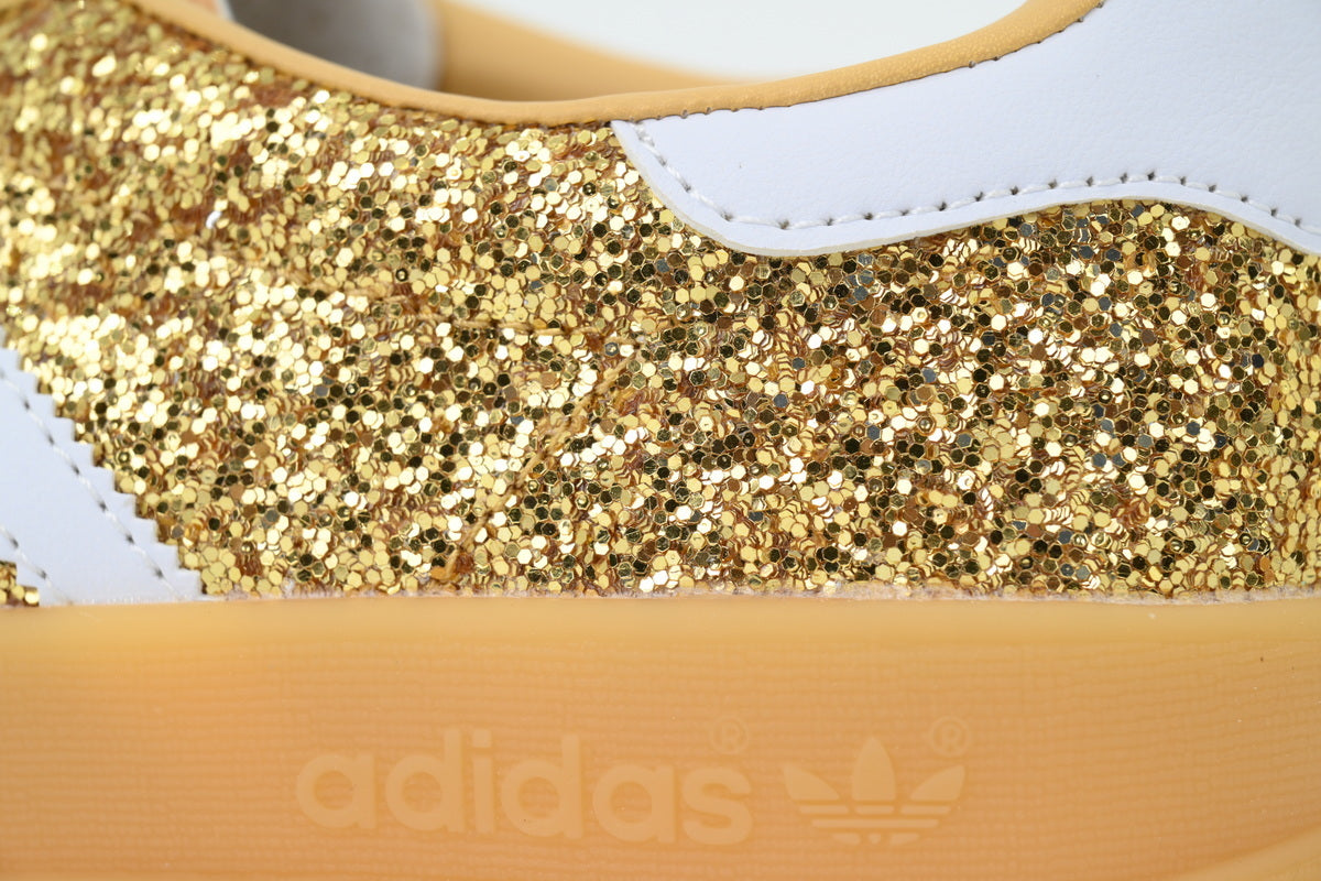 Adidas Samba "Jin Bai" Gold Glitter
