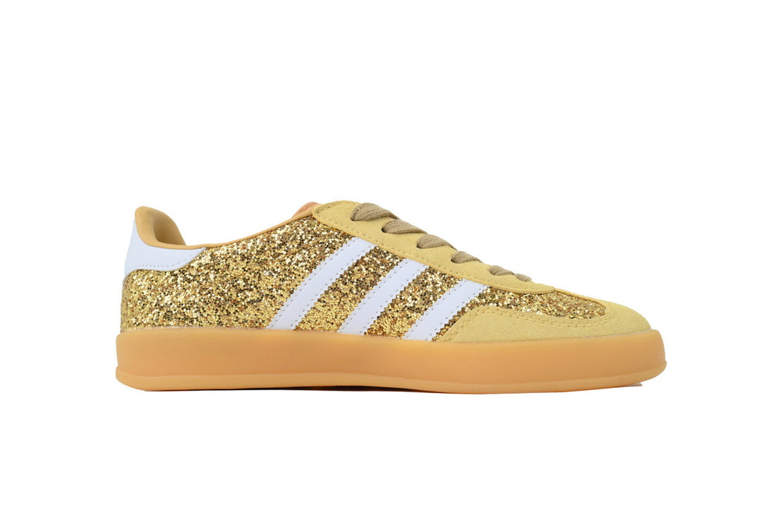 Adidas Samba "Jin Bai" Gold Glitter