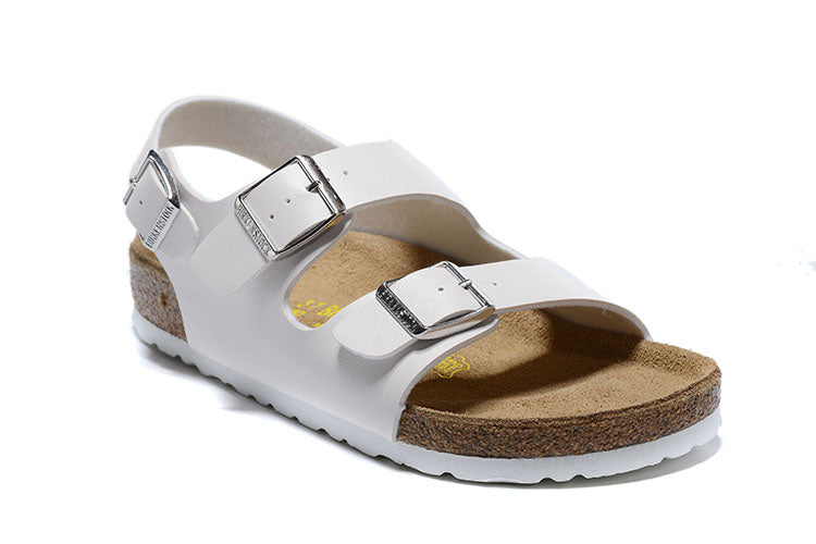 Birkenstock Milano Birko-Flor Sandals - White