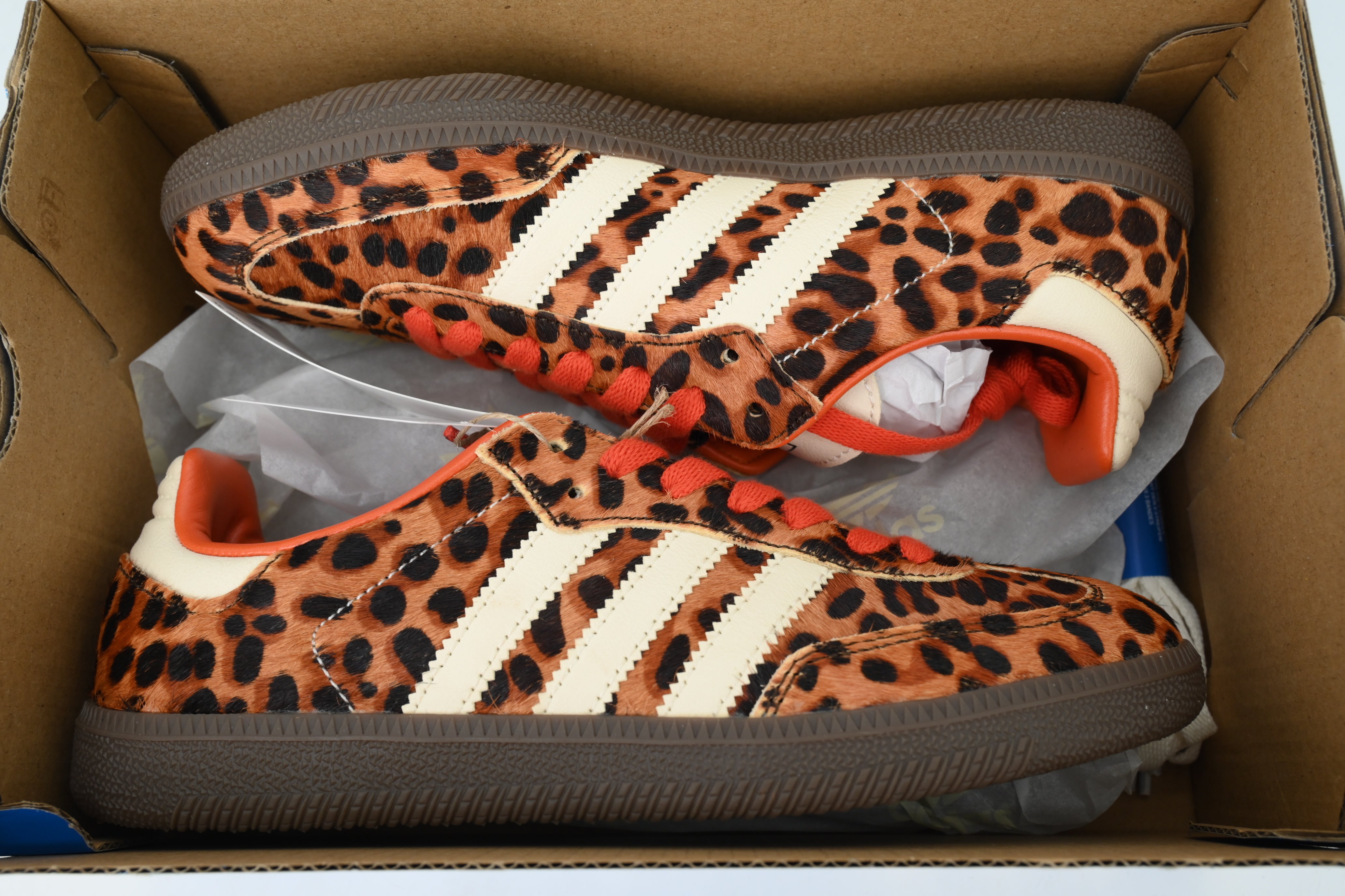 adidas Samba OG Preloved Red Leopard Women's