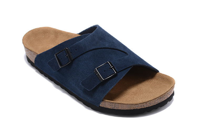 Birkenstock Zurich Suede Leather Sandals - Ultra Blue