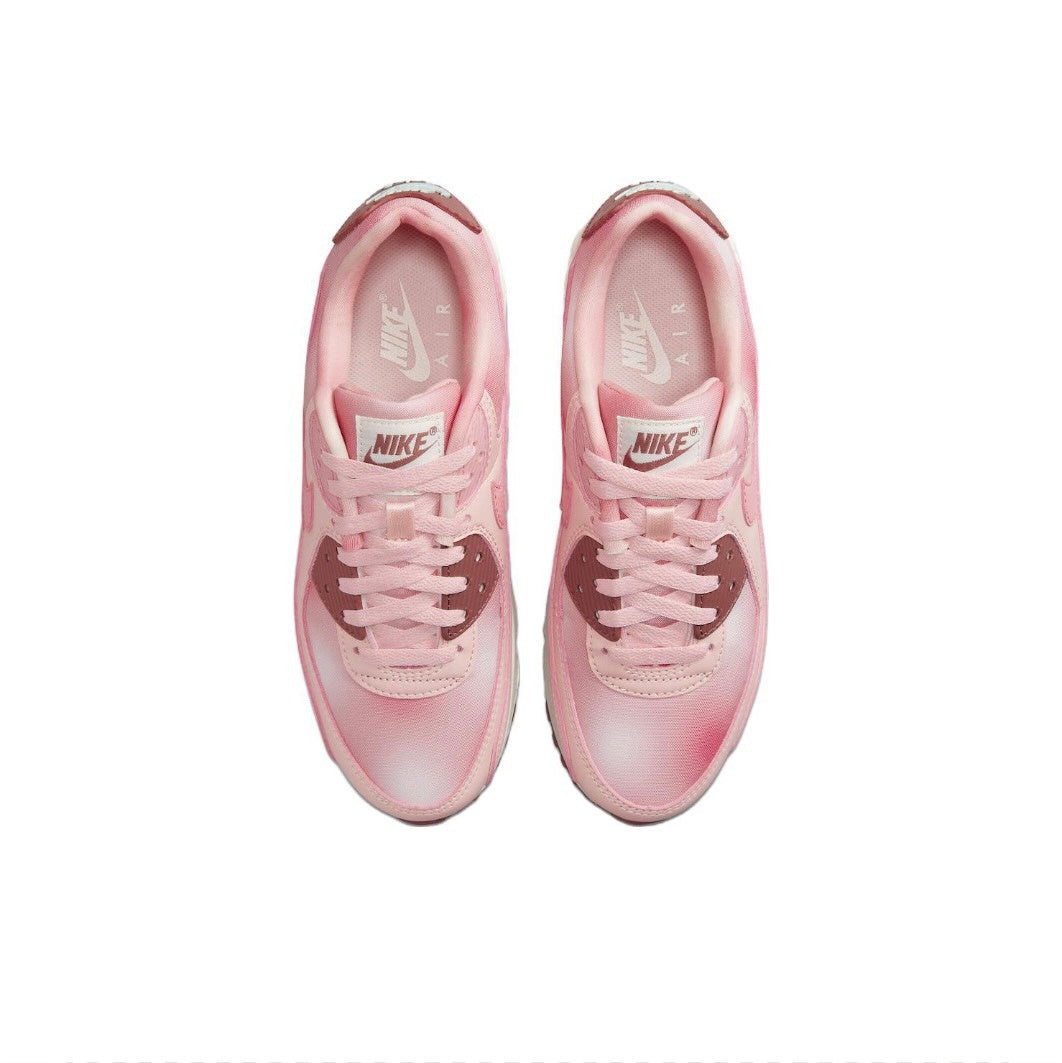 Nike Air Max 90 Pink Airbrush Women's Shoes Medium Soft Pink