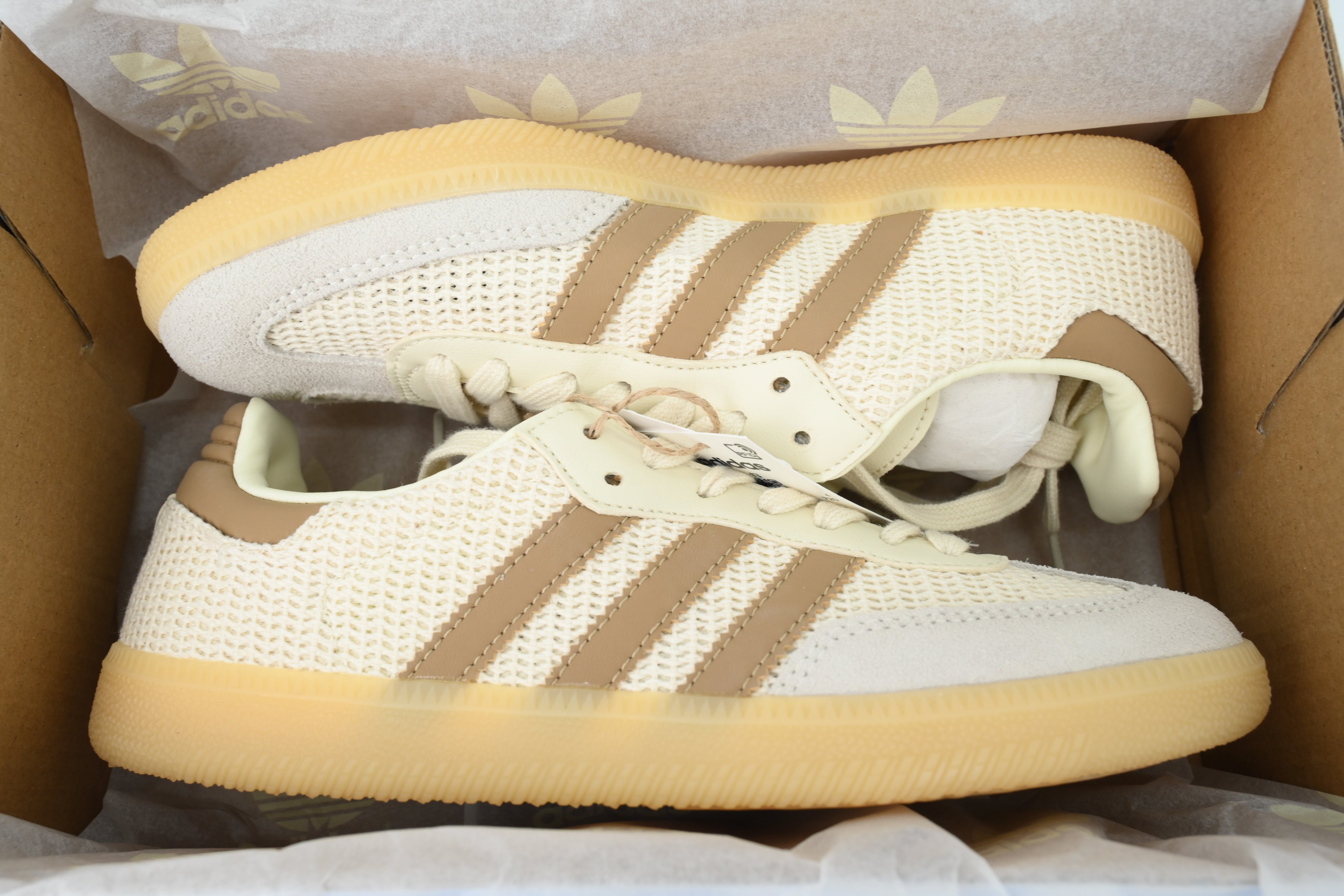 adidas Samba OG Cream White Cardboard Mesh