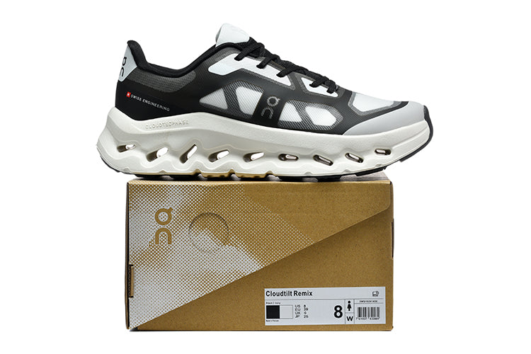 On Cloudtilt Remix Shoes Black White