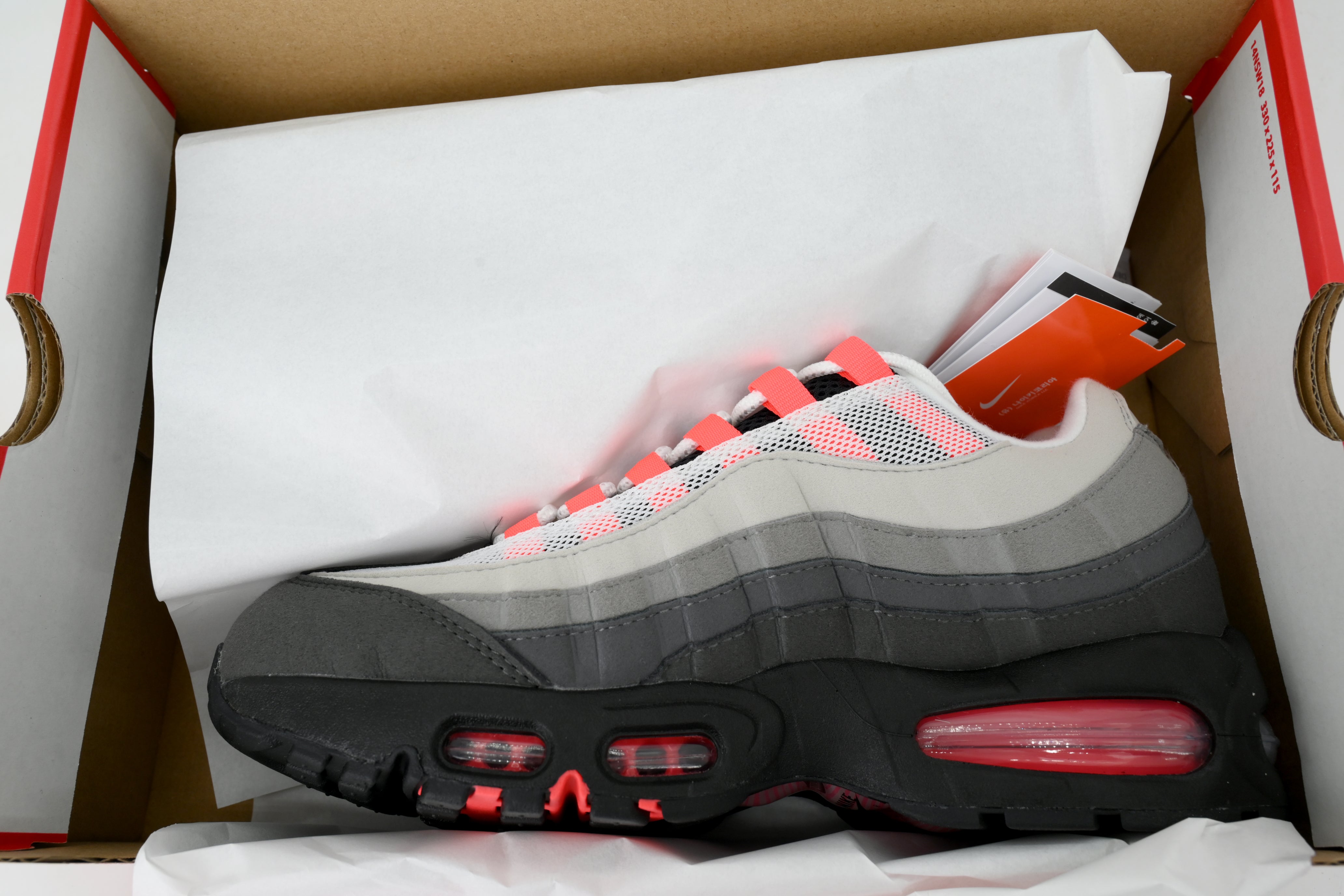 Nike Air Max 95 OG "Solar Red" Sneakers