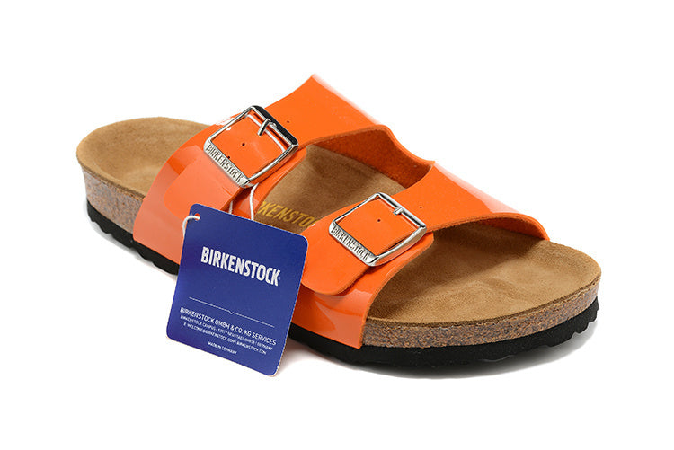 Birkenstock Arizon Sandals - Neon Orange
