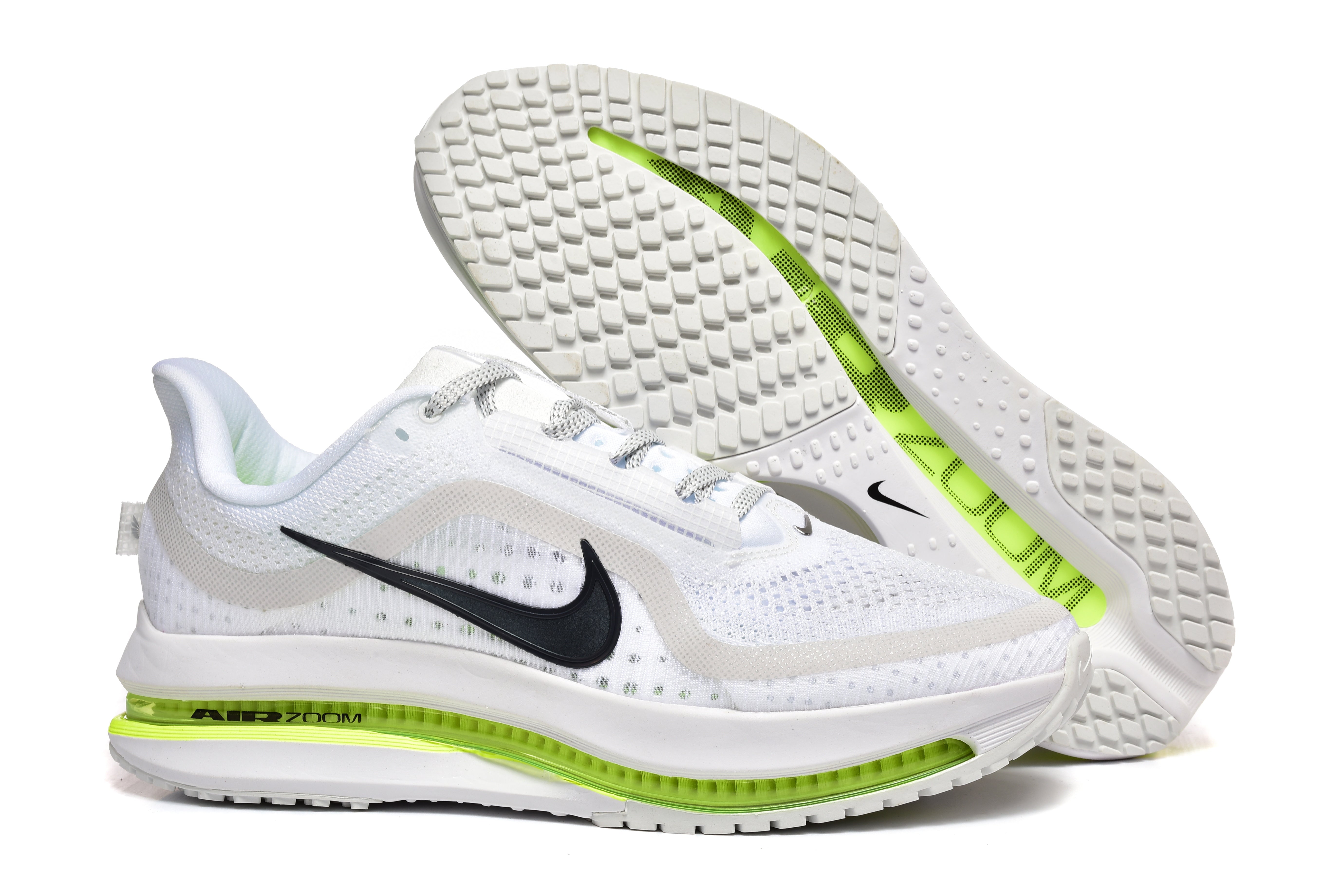 Nike Pegasus Premium Shoes White Volt Black