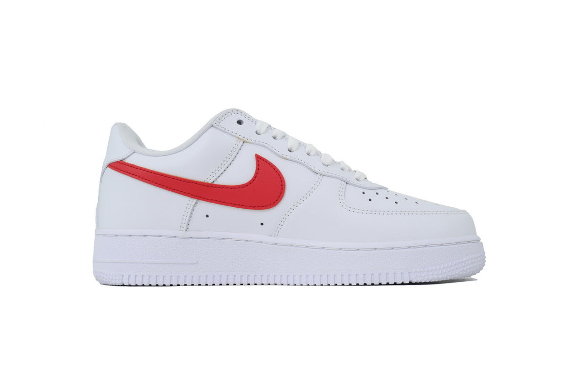 Nike Air Force 1 Low Supreme "White Speed Red" Sneakers