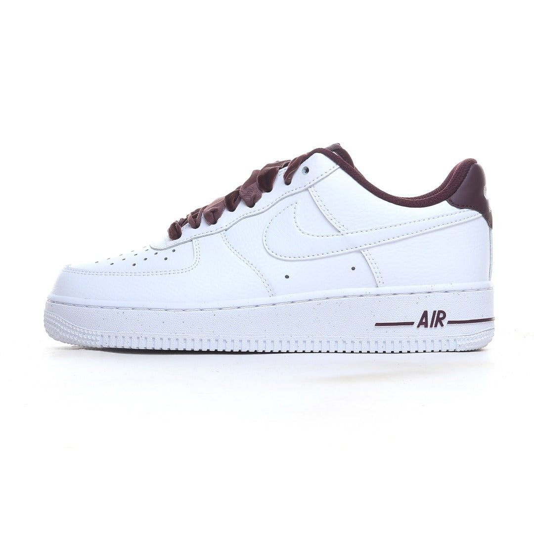 Nike Air Force 1 Low '07 "White/Burgundy"