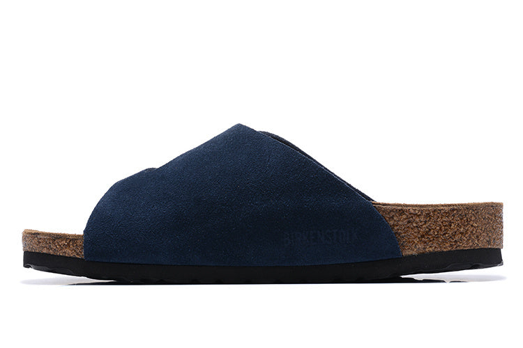 Birkenstock Zurich Suede Leather Sandals - Ultra Blue