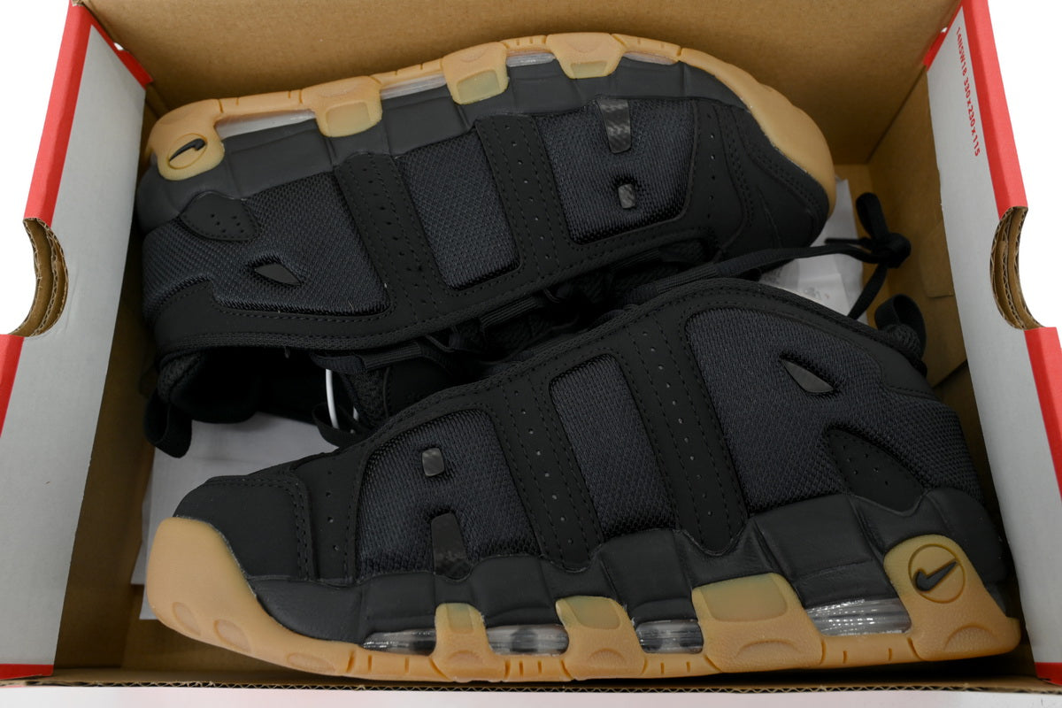 Nike Air More Uptempo Low "Black Gum"