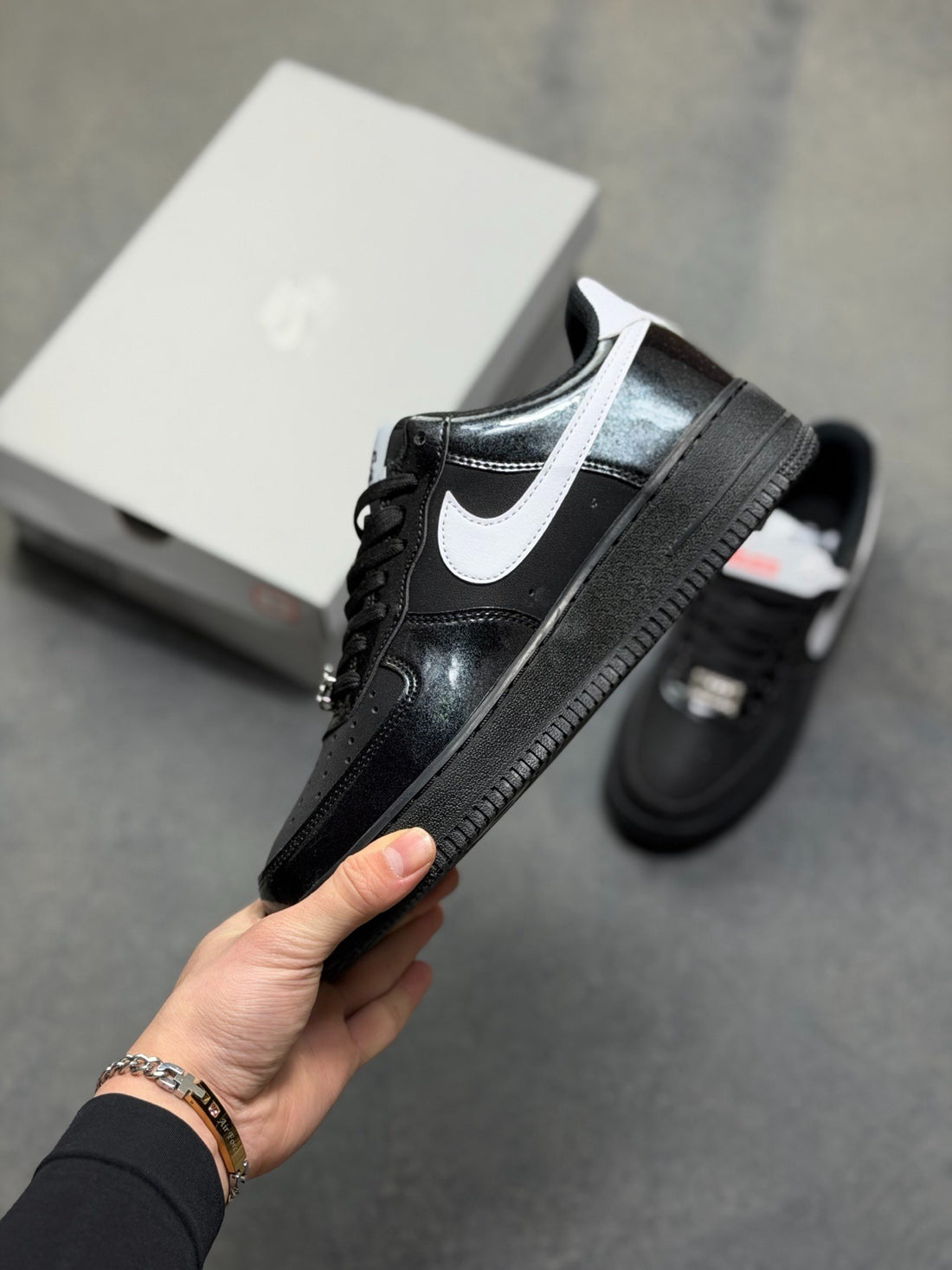 Nike Air Force 1 '07 Low Black Patent