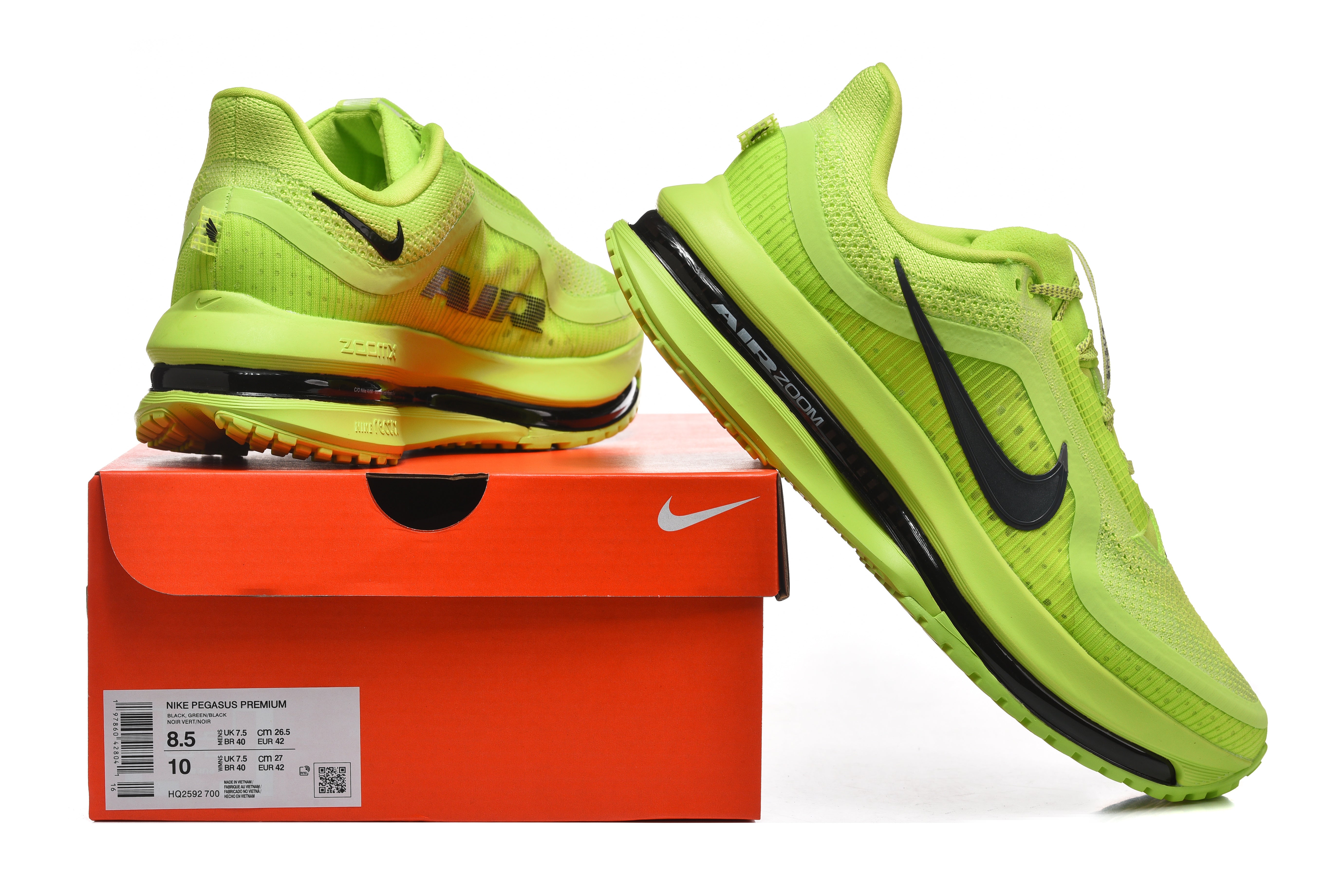 Nike Pegasus Premium Shoes Volt Black