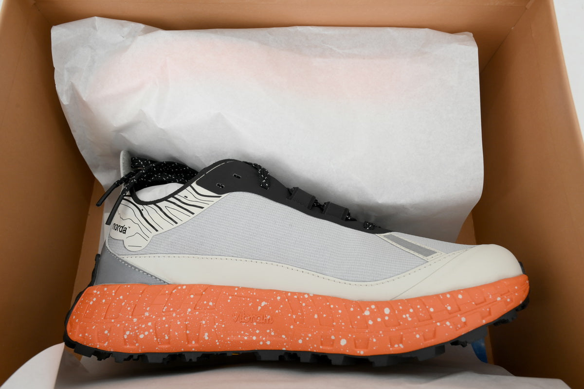 Norda 001 G+ Spike Winter Trail Running Shoes "Grey / Orange"