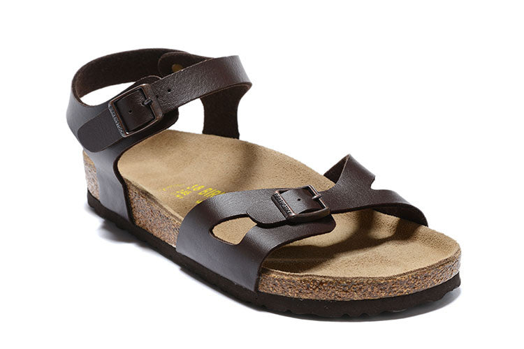 Birkenstock Yara Birko-Flor Sandals - Mocha