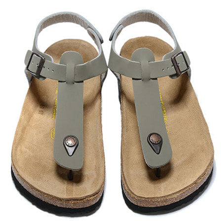 Birkenstock Kairo Birko-Flor Sandals - Khaki