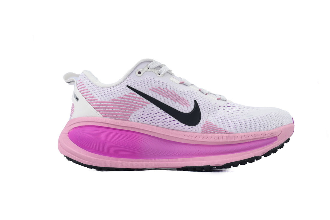Chaussures de running Nike Vomero 18 - Blanc/Rose vif