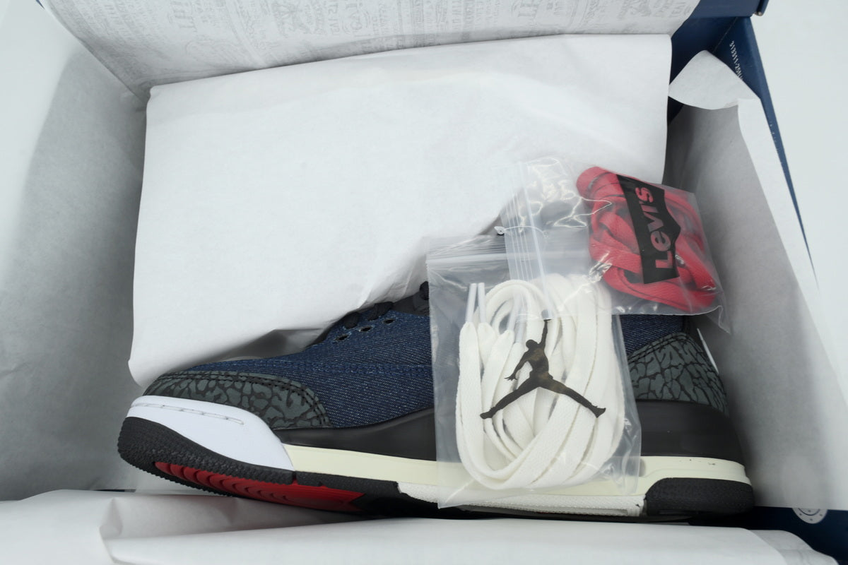 Levi's x Air Jordan 3 Retro SP Indigo