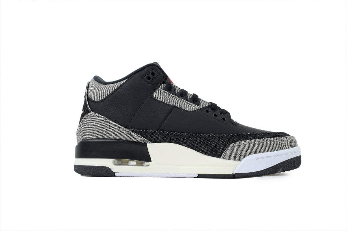 Levi's x Air Jordan 3 Retro SP Black Denim