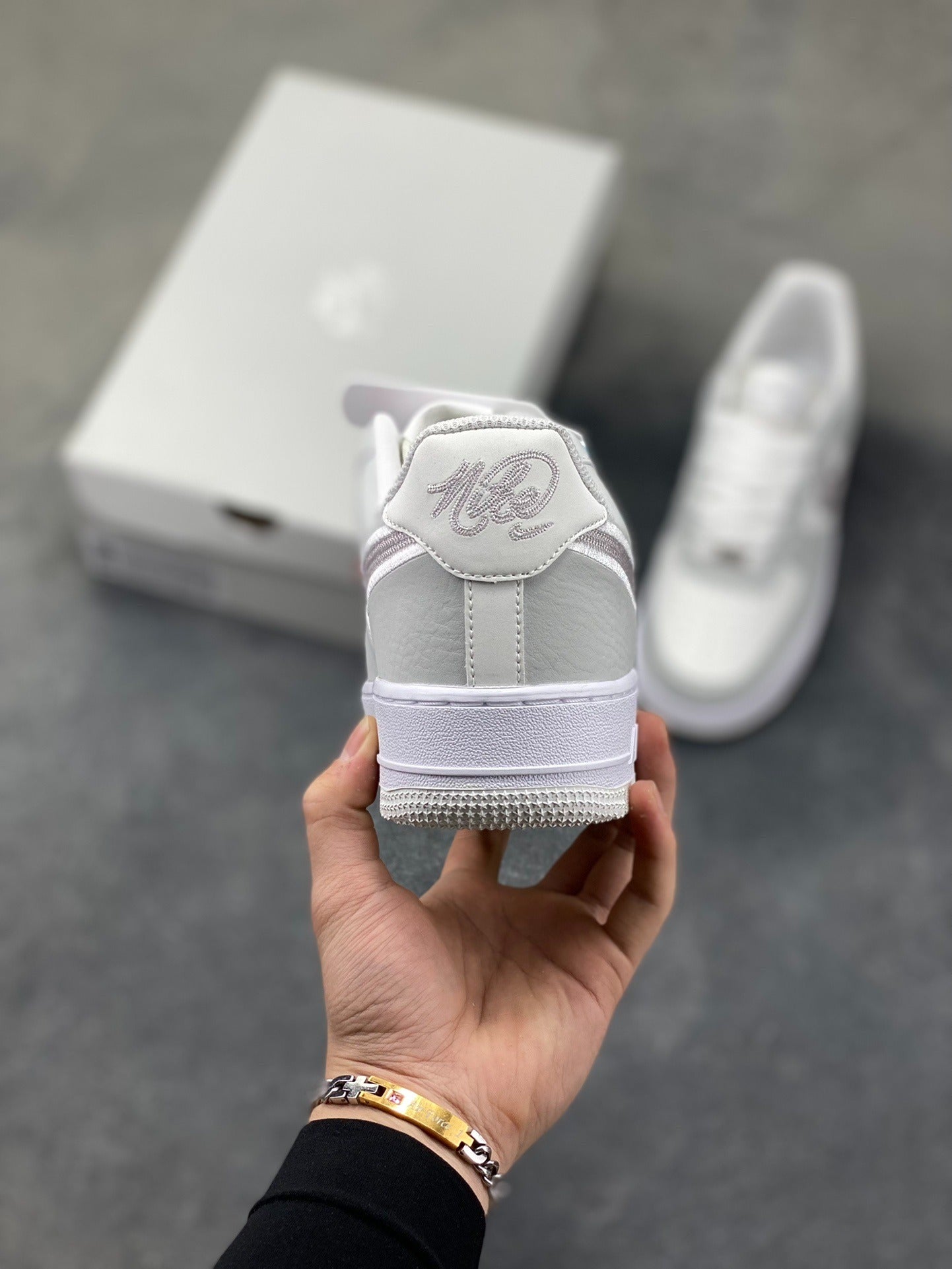 Product Title: Nike Air Force 1 '07 LV8 Grey