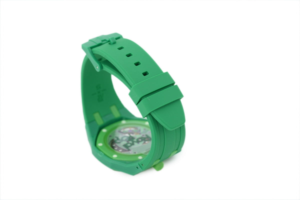 Swatch x Audemars Piguet Royal Pop "Green Eight" Watch