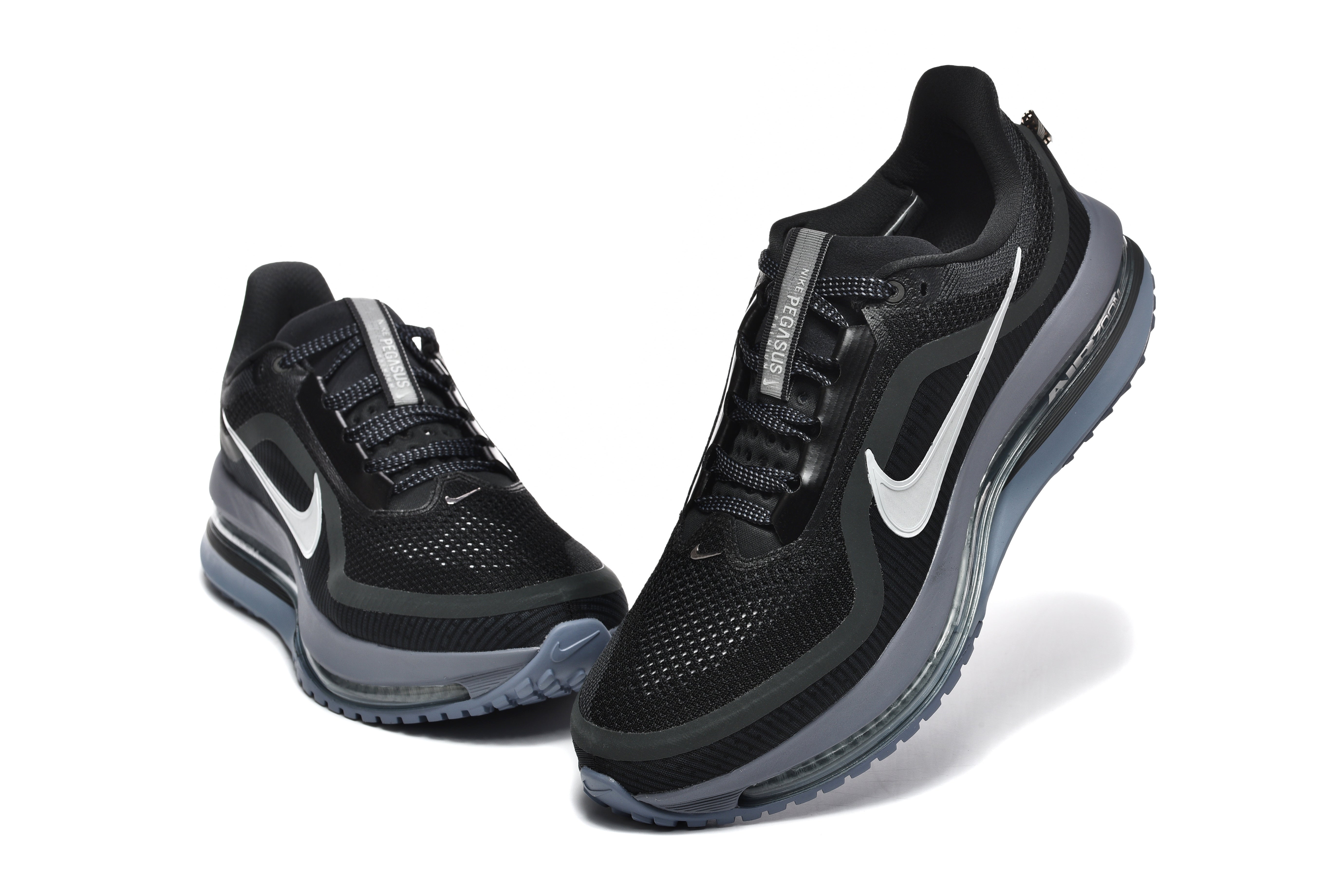 Nike Pegasus Premium Shoes Black Metallic