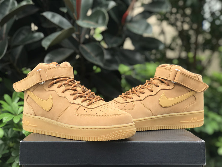 Nike Air Force 1 Mid '07 'Flax' (Wheat) - Classic Edition