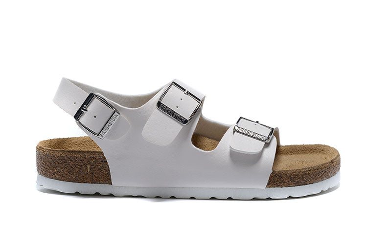 Birkenstock Milano Birko-Flor Sandals - White