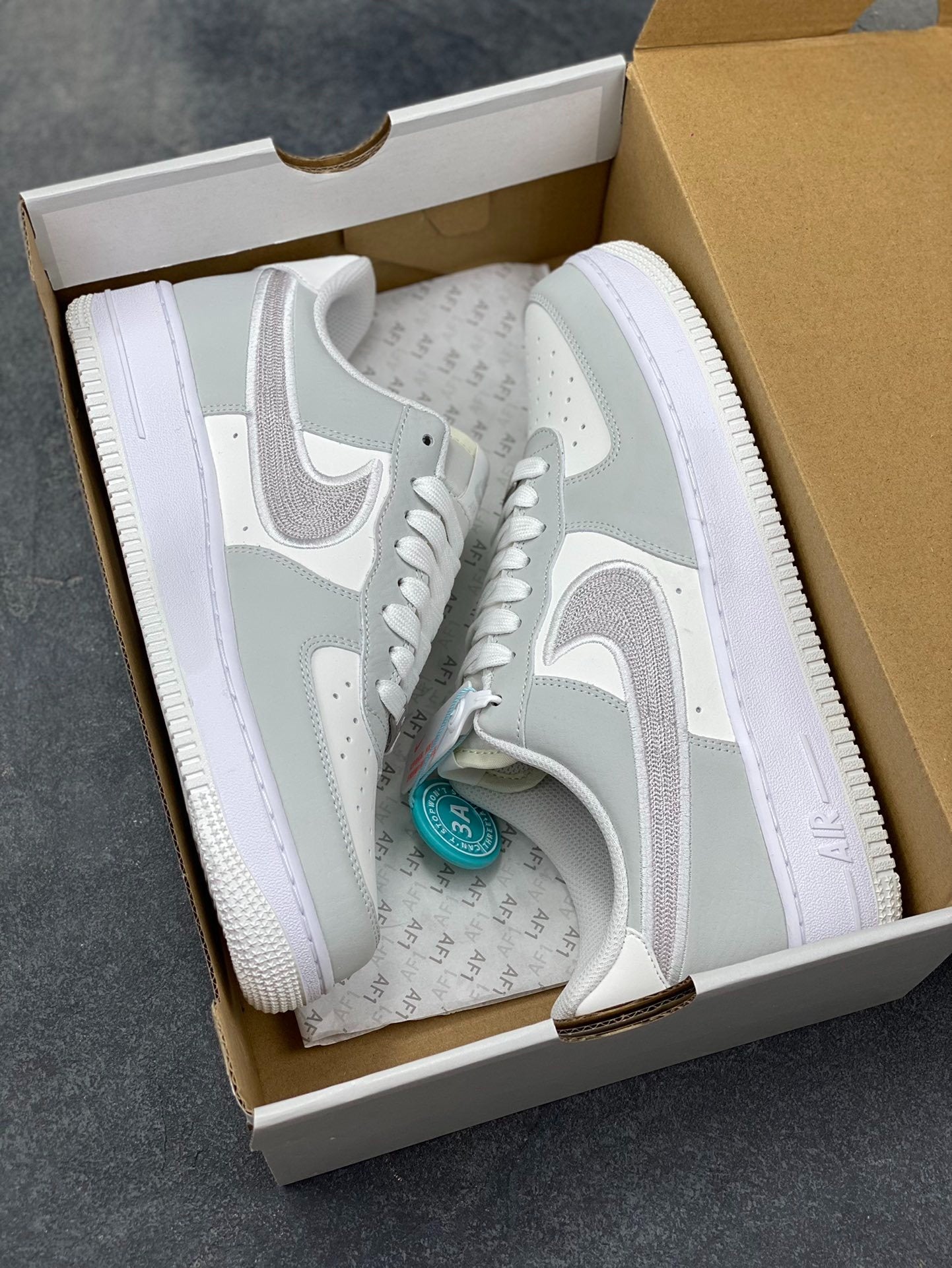 Product Title: Nike Air Force 1 '07 LV8 Grey