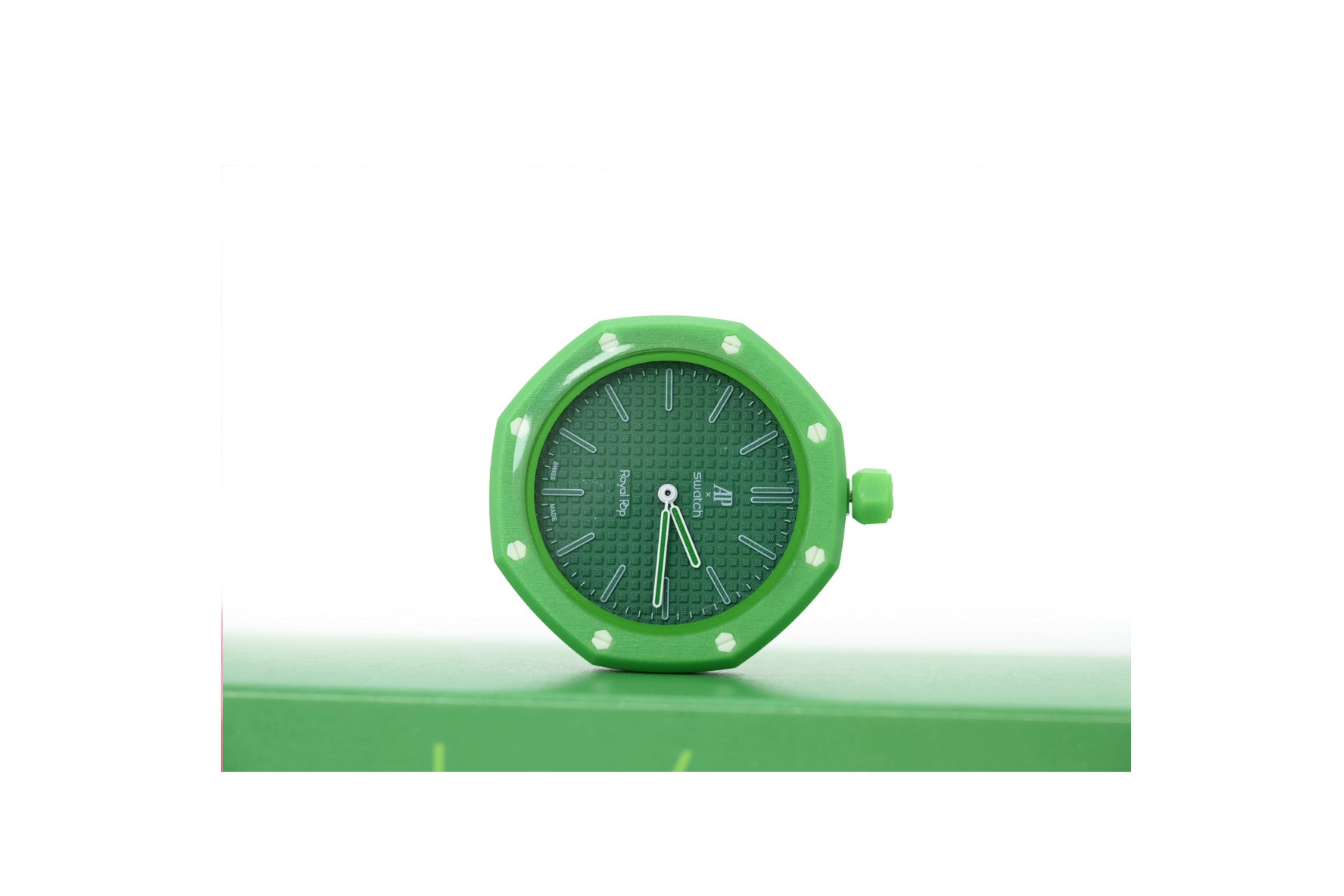 Swatch x Audemars Piguet Royal Pop "Green Eight" Watch