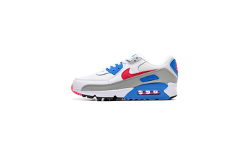 Nike Air Max 90 Essential White Signal Blue Grey