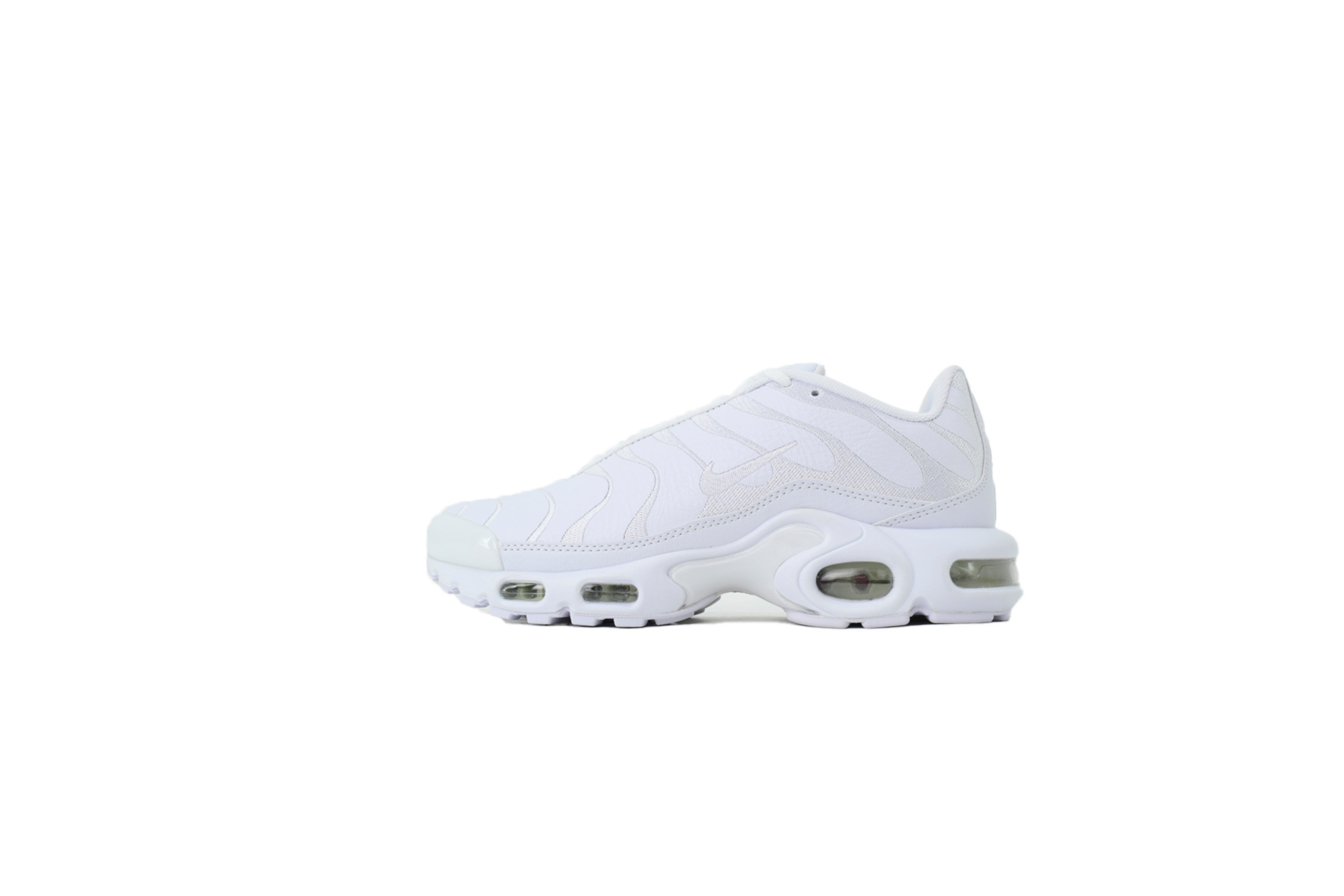 Nike Air Max Plus TN "Triple White" Sneakers