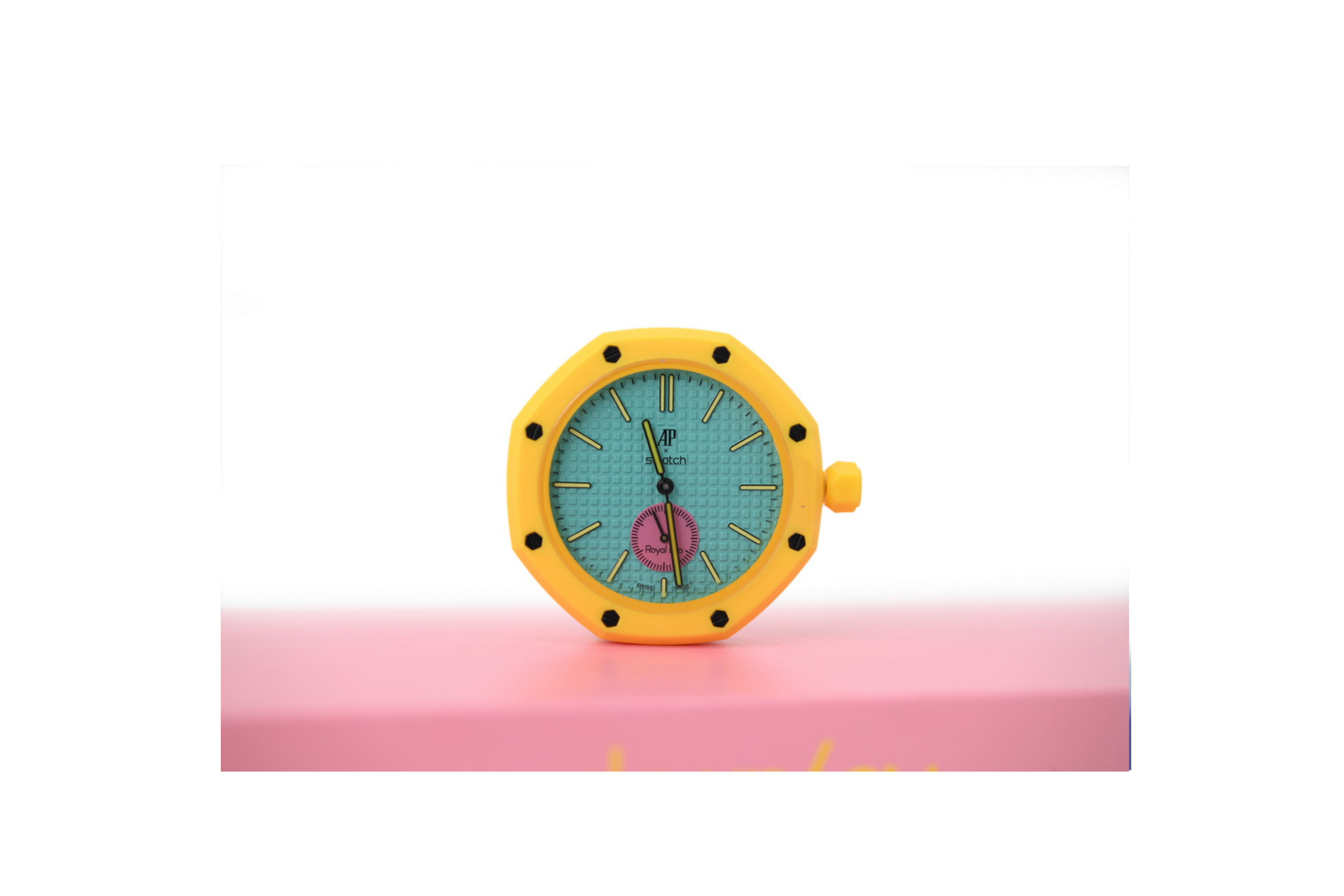 Swatch x Audemars Piguet Royal Pop "Yellow Sun" Watch
