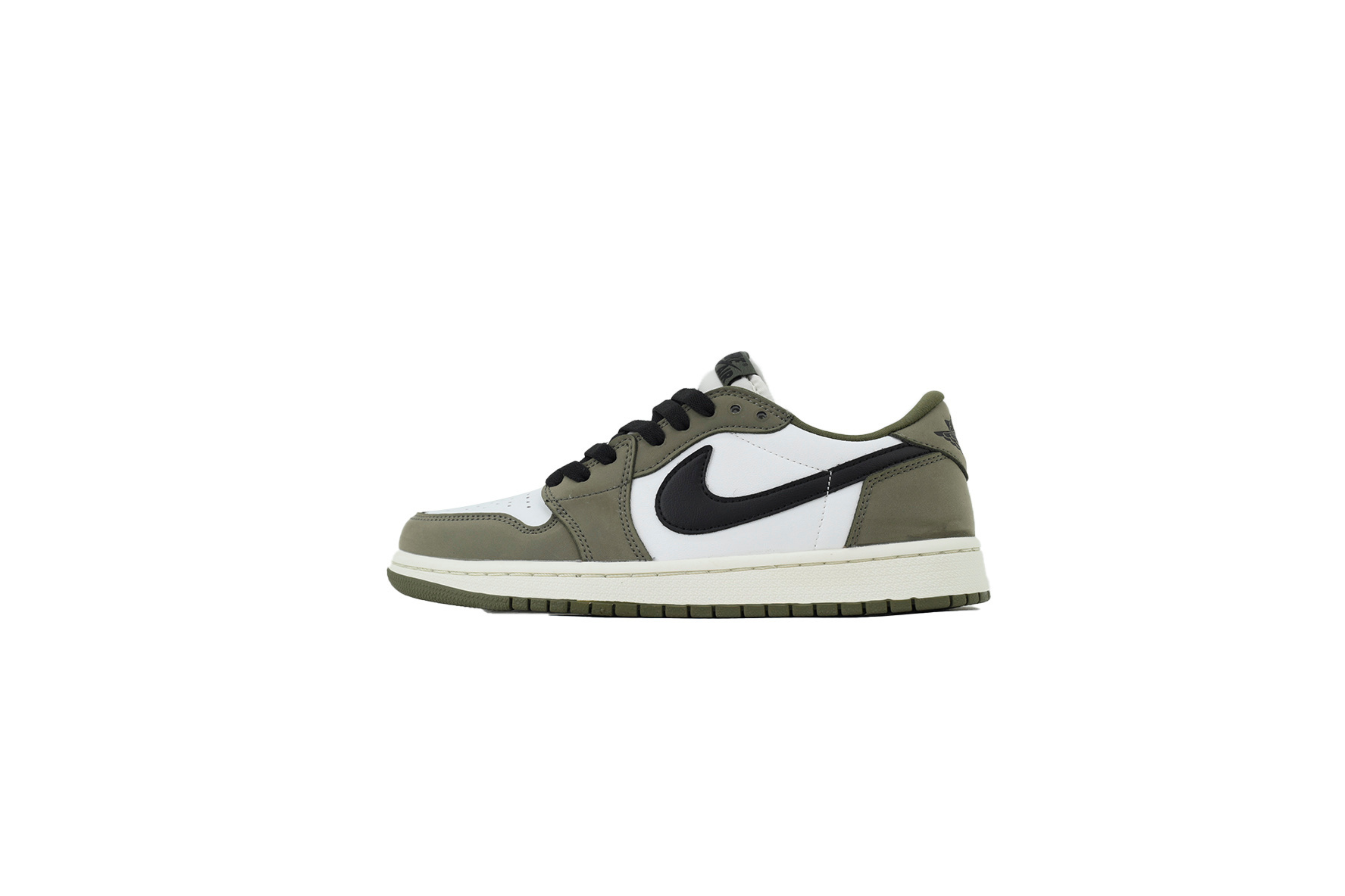 Air Jordan 1 Retro Low OG "Medium Olive" Sneakers