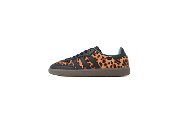 adidas Samba OG Black Green Leopard Women's