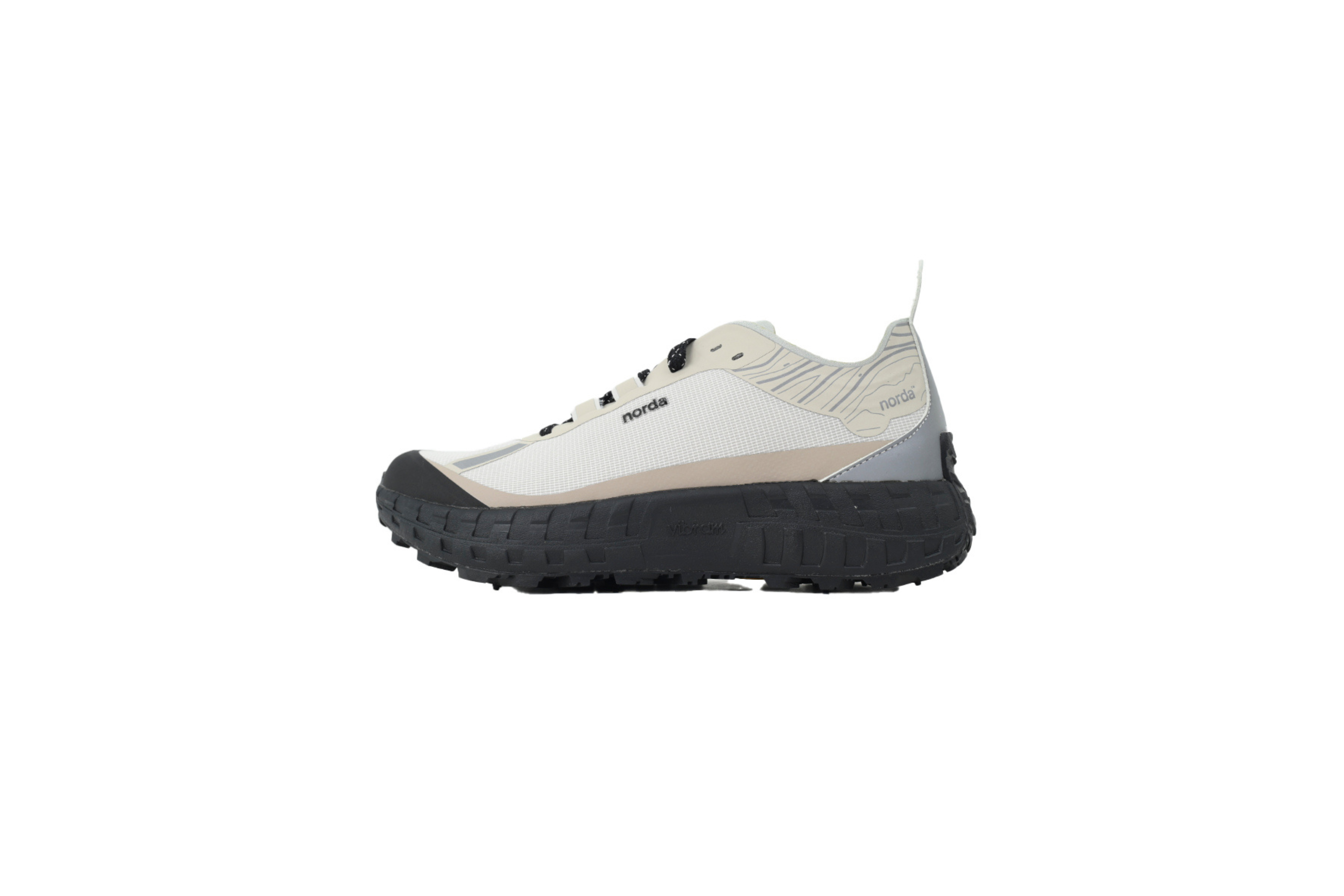 Norda 001A Trail Running Shoes "Cinder" (Beige / Black)