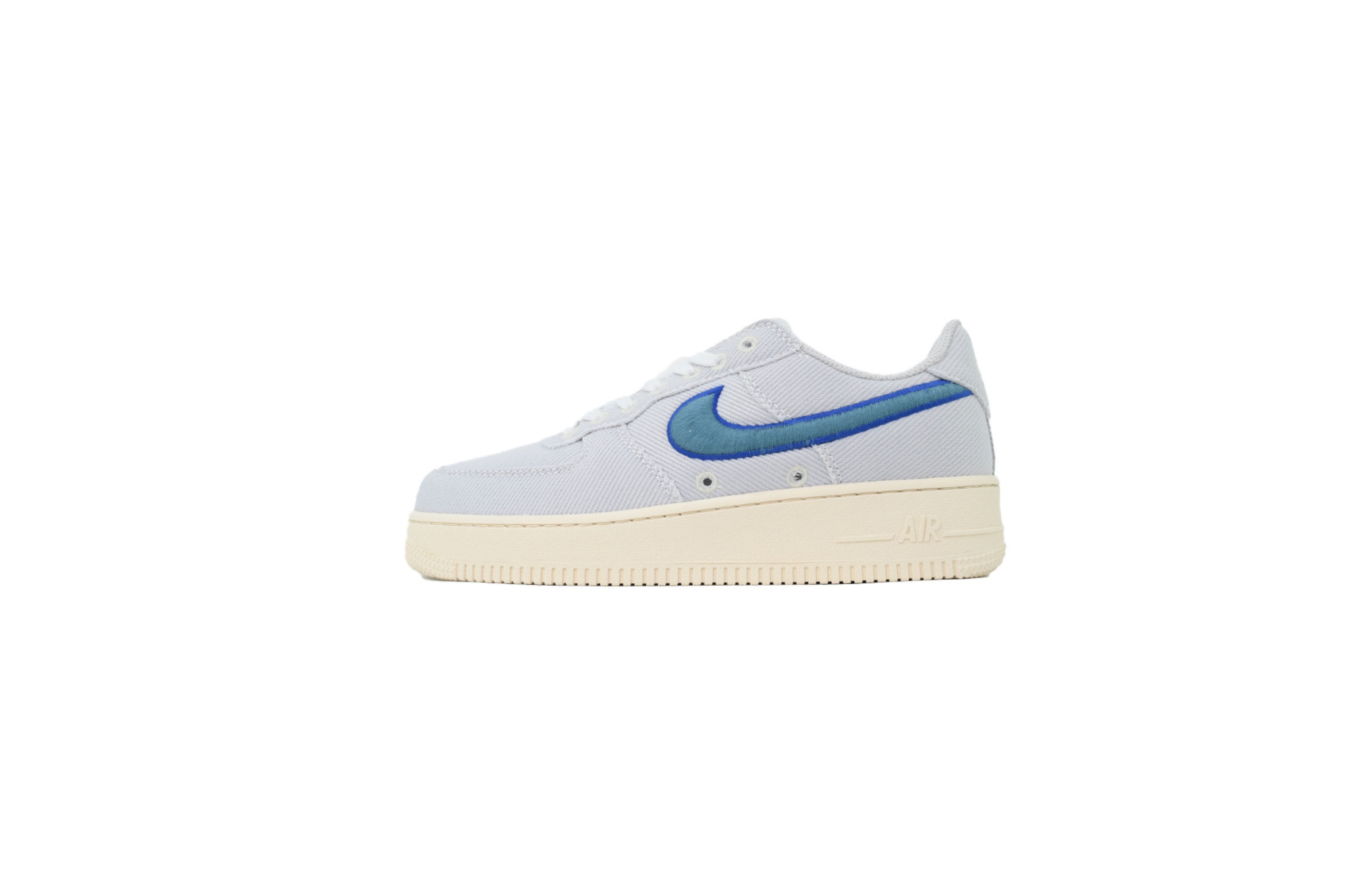 Nike Air Force 1 Low Canvas "Summit White Blue" Sneakers