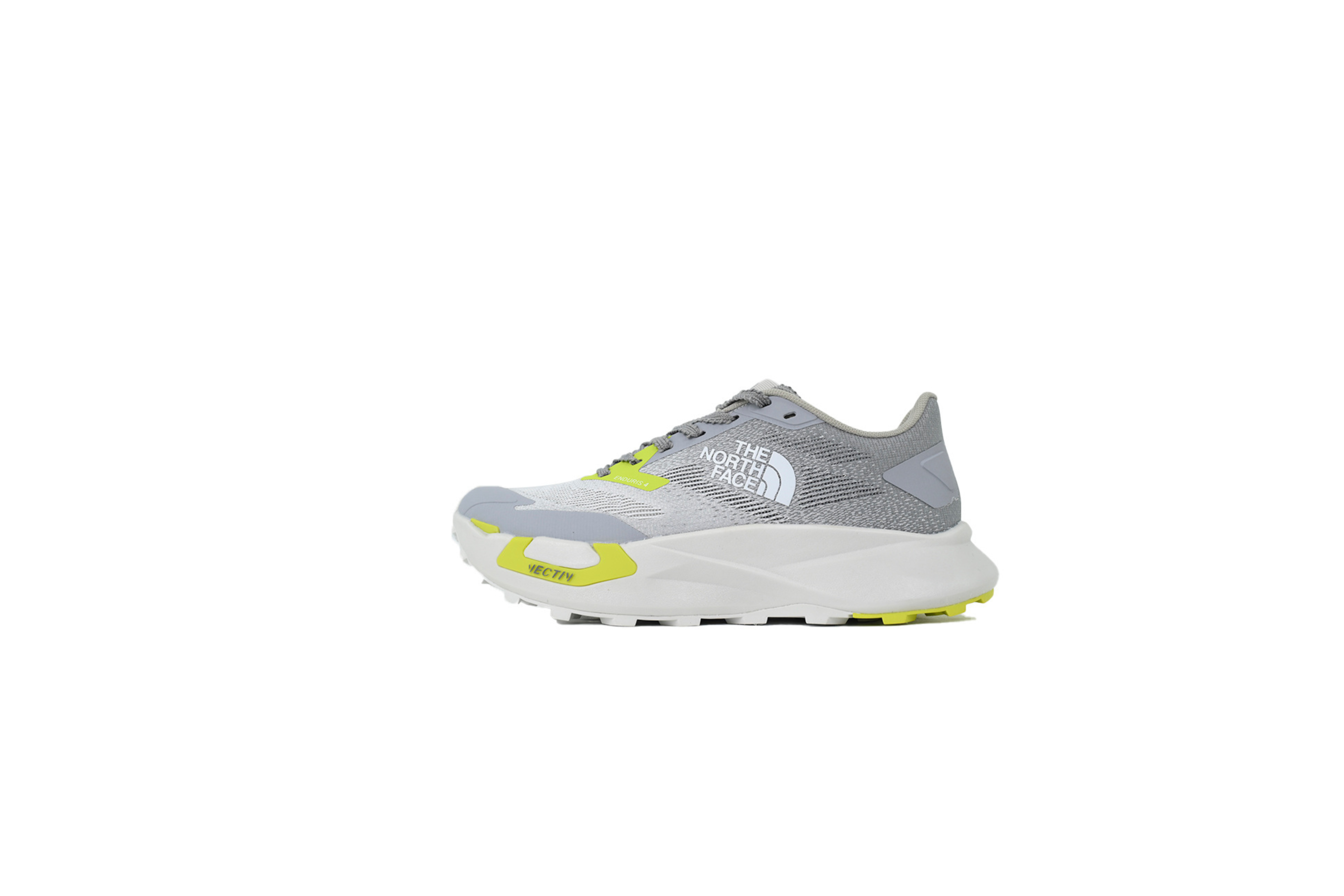 The North Face Men's VECTIV Enduris 4 "Light Grey/Lime"