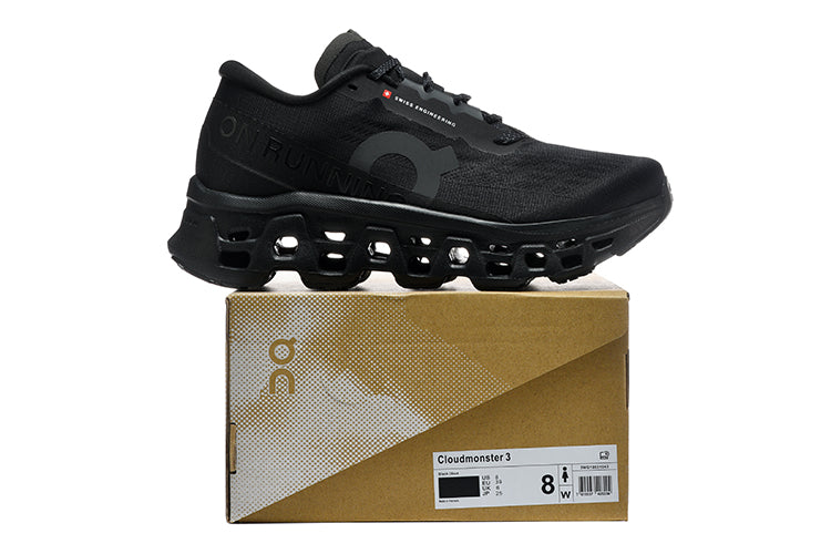 On Running Cloudmonster 3 Shoes Black