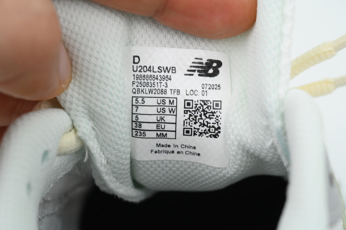 New Balance 204L 'Silver Metallic Sage Green'
