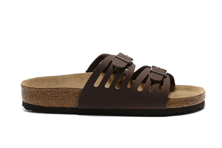 Birkenstock Gran Canaria Birko-Flor Sandals - Mocha