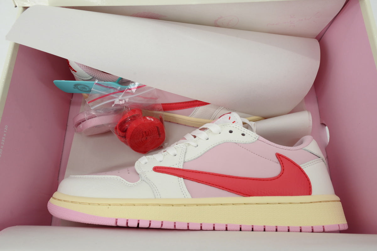 Travis Scott x Air Jordan 1 Low OG "Tropical Pink"