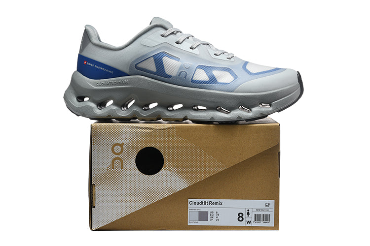 On Cloudtilt Remix Shoes Glacier Alloy