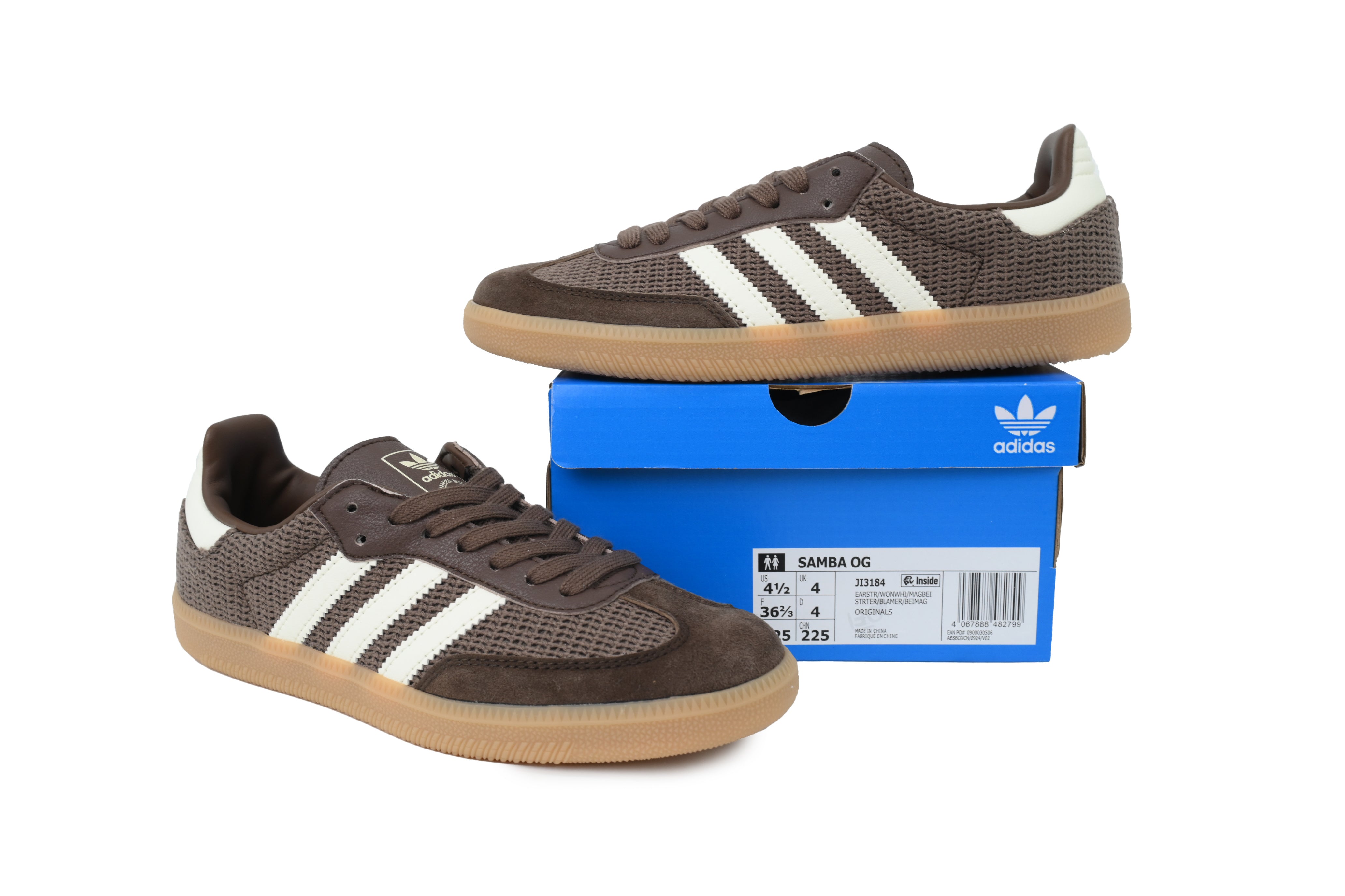 adidas Samba OG Earth Strata Wonder White Mesh