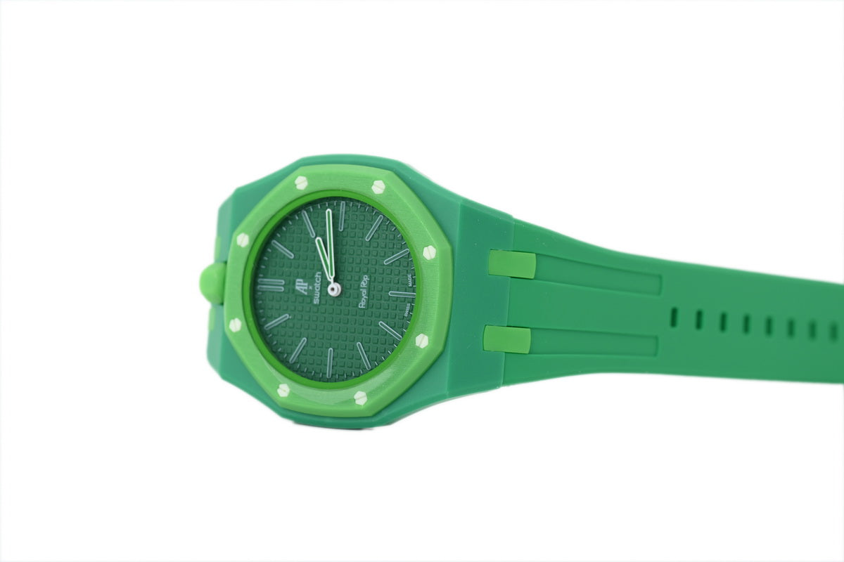 Swatch x Audemars Piguet Royal Pop "Green Eight" Watch